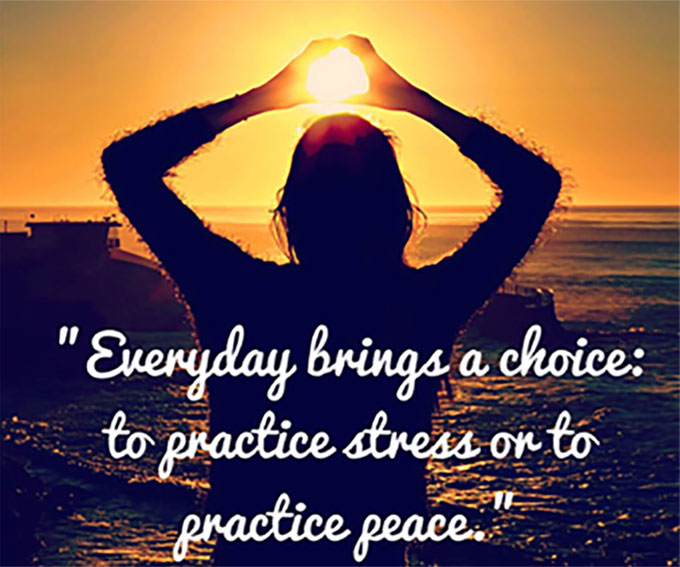 Everyday brings a choice.